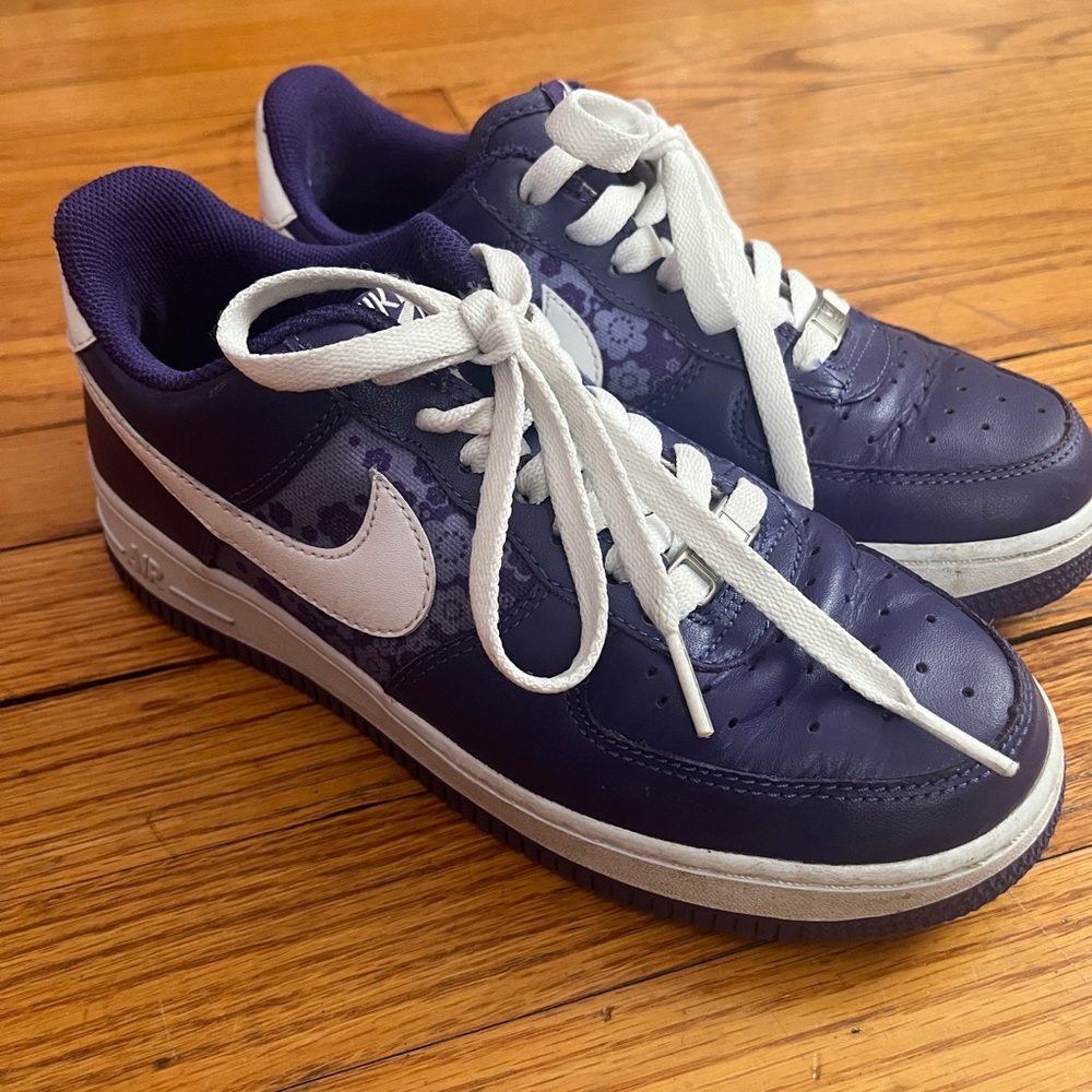 Nike Purple Floral Air Force 1 ‘82